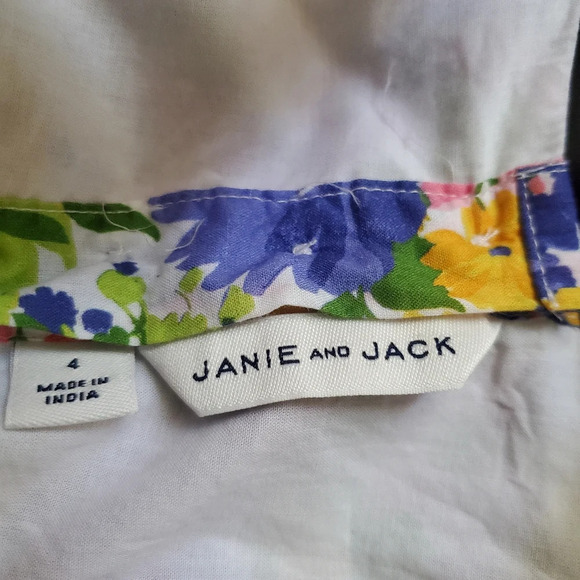 Janie and Jack all over floral print girls dress, size 4 - Picture 9 of 9